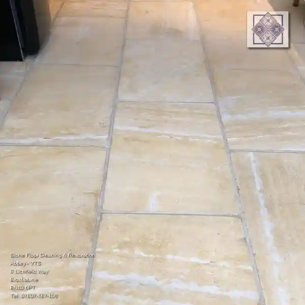 enjoy a beautiful limestone floor in London
