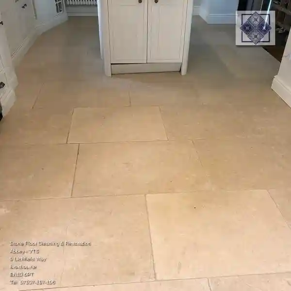 enjoy a beautiful limestone floor in East Sussex