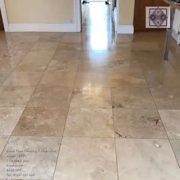 travertine sealing Kent by Victorian Tile Services