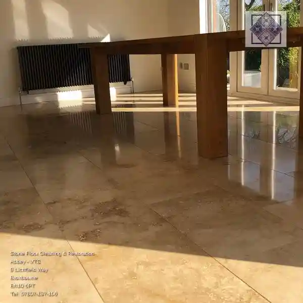 travertine sealing London by Victorian Tile Services