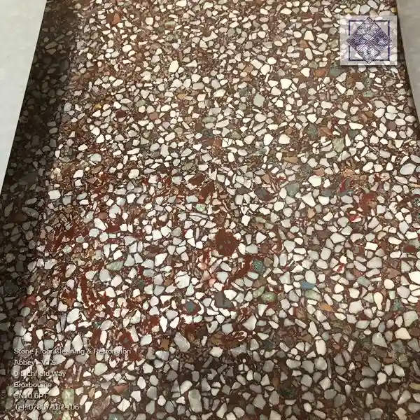 enjoy beautiful terrazzo floors in Hertfordshire